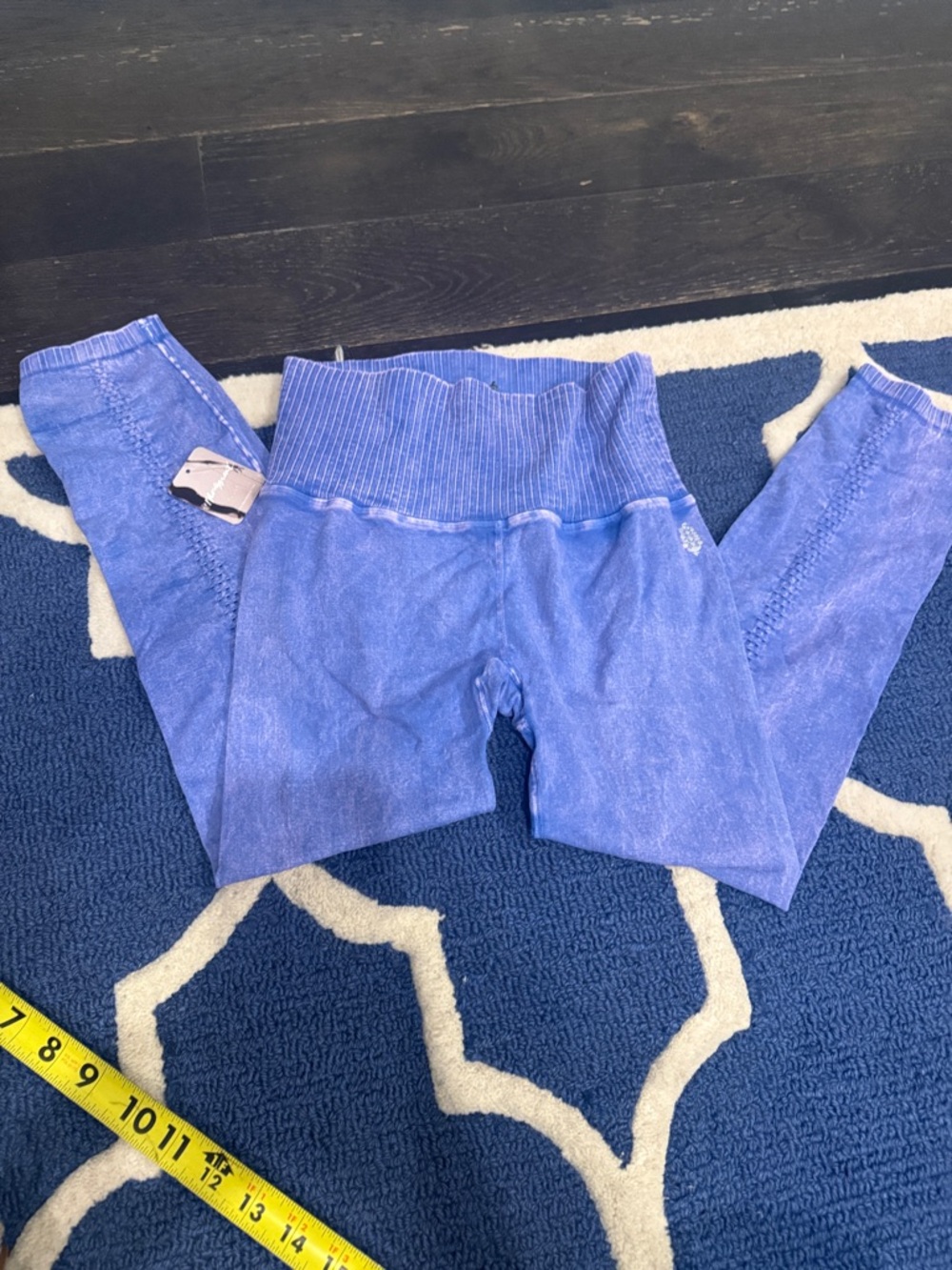 Free People movement good karma leggings in vintage blue size M/L